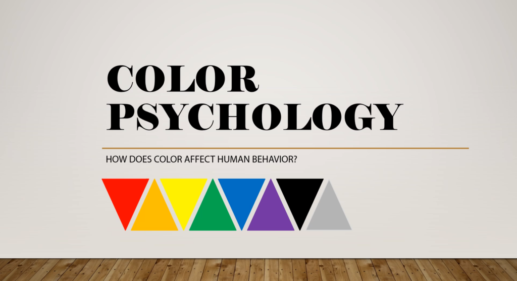 Color Psychology How does color affect human behavior? Rainbow colored pattern