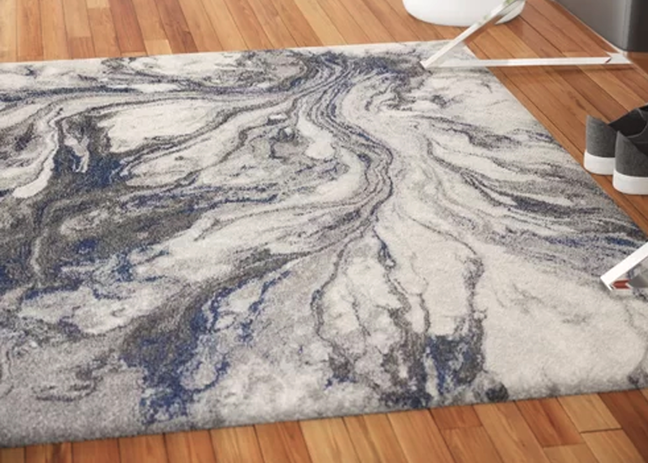 Create a Modern Look with Watercolor Rugs