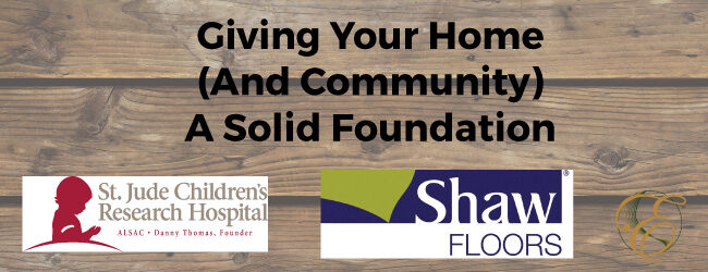 Giving Your Home (And Community) A Solid Foundation